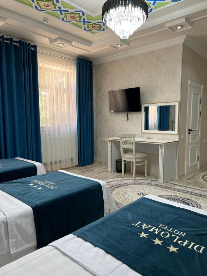 Hotel Diplomat Premium Samarcanda Exterior foto